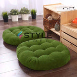 Styleloft.pk Velvet Floor Round Cushion | Filled Floor Cushion cushion