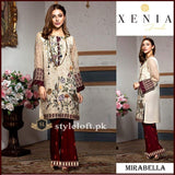Xenia Lawn Collection 2Piece Unstitched Suit