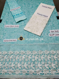 Styleloft.pk Xenia Spring/Summer Lawn 2Piece Suit(Shirt & Trouser) 3 PIECE