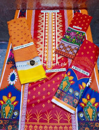 Zahra Ahmed Lawn Collection 2020 Unstitched 3 Piece Suit