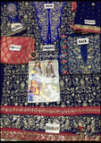 Styleloft.pk Zainab Chottani Embroidered Chiffon Collection Unstitched 3 Piece Suit 3 PIECE